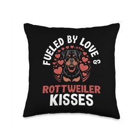 Rottweiler Dog Rottie Throw Pillow