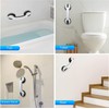 PRETTYLE 2pcs Support Handle, Bathroom Grab Bar, Mobile Assist Safety