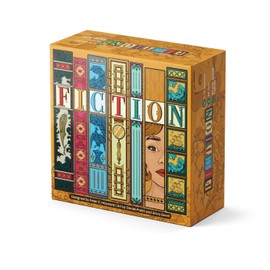ALLPLAY Fiction - A Wordle-Inspired Board Game for Adults and Familes with Deception - Approachable and Fun Strategic Party Game in Small, Travel-Size Box (5" x 5" x 2")