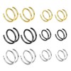 MEMOFYND 12 Pieces of Spiral Nose Rings, Classic and Fashionable