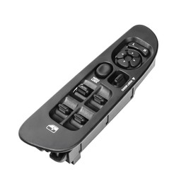 MMOWW Master Power Window Switch with Bezel Compatible with 2002-2009 Dodge Ram 1500 2500 3500 Replaces 56049805AB 68171680AB 641-00653L 901-448 5GU34DX9AC