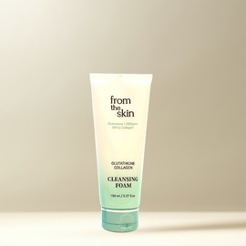 From the Skin Glutathione Collagen Cleansing Foam Makeup Remover 150ml 1 piece / 프롬더스킨 글루타치온 콜라겐 클렌징 폼 메이크업 리무버 150ml 1개