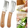 Cuchillo Pelador Multifuncional - Pelador de Verduras con Mango de