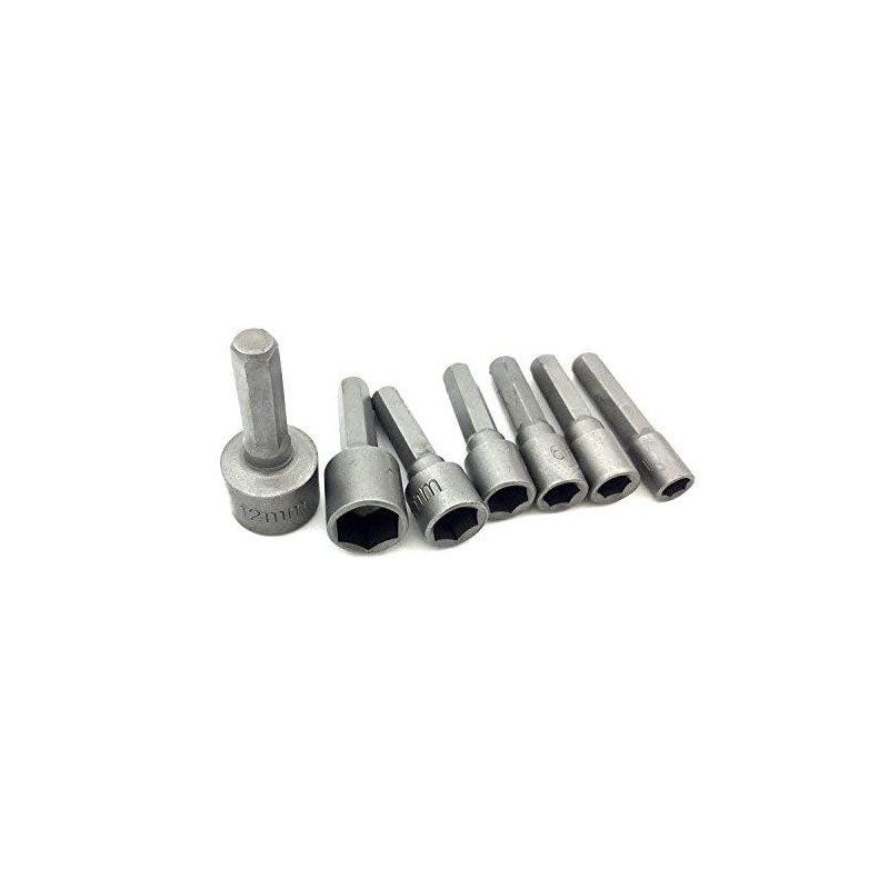 PANOVOS 14pcs Power Nuts Driver Drill Bit Tools Set Metric
