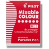 Pilot Pen Parallel Pen Calligraphy Pen Red Ink Refill, 77307