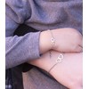 Cherished Moments Dainty Sterling Silver and 14K Gold-Plated Double Heart