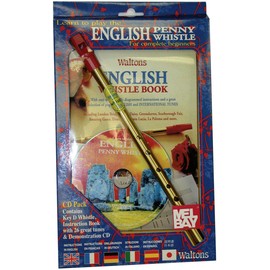 Waltons English Tin Whistle CD Pack