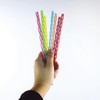Hogg Reusable Straws - Rainbow (24 Pack), Plastic Straws Reusable,