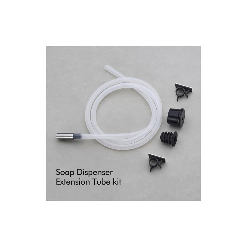 BAGNOLUX Kitchen Sink Soap Dispenser Extension Tube Kit with Check