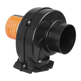 Seaflo In Line Bilge Air Blower 130CFM Boat Black Ventilation Marine 12V 2.5AMP