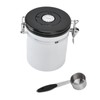 Airtight Coffee Canister Storage Jar Date Tracker CO2 Release Valve