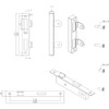 Rewwer-Tec Lock and Handle Set for Single and Double Door