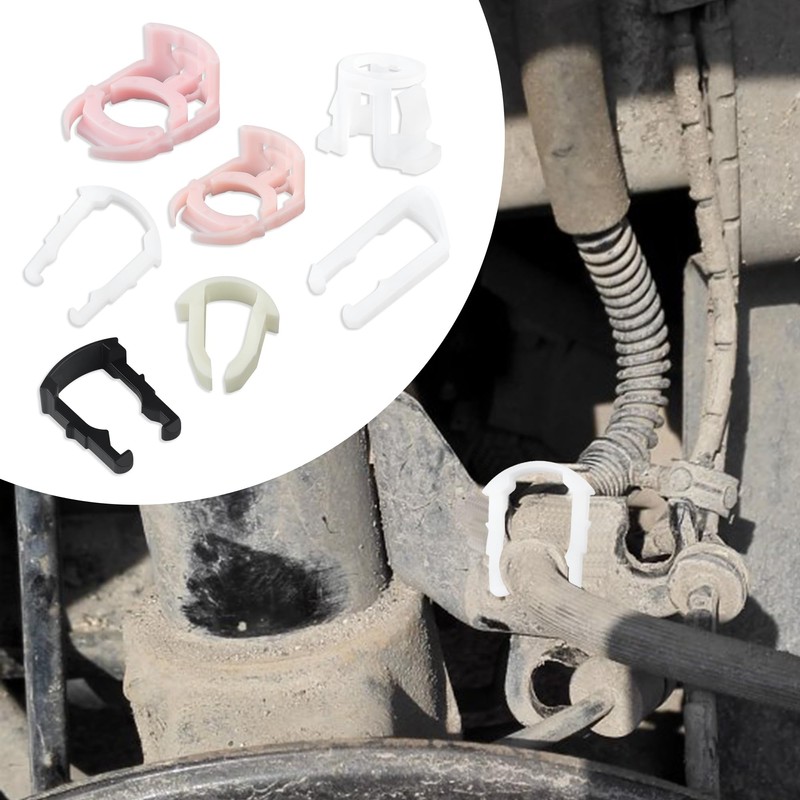 70PCS Car Fuel Line Clips,7 Size Nylon Fuel Line Repair