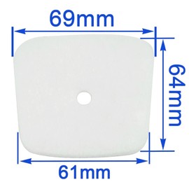 HPENP (Pack of 2) Repower Tune-Up Kit Air Filter for Mantis Tiller/Cultivator 7222 7222E 7222M 7225 7230 7240 7920 7924 Primer Bulb