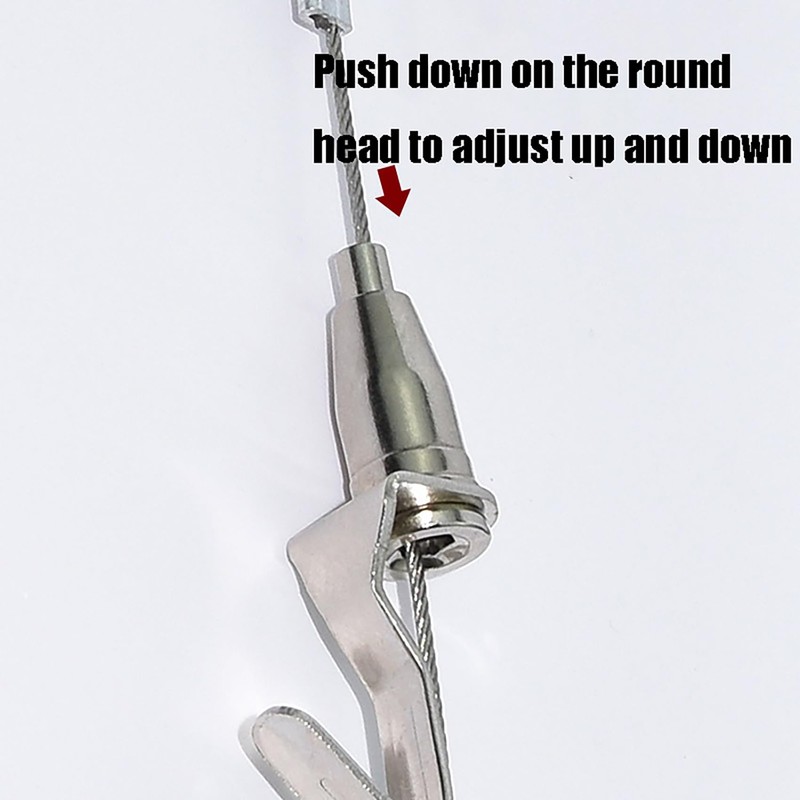 tunghey 5Pack Sturdy Picture Rail Hanging System, 66 lb (30