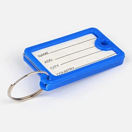 Color Keychain Type Square Name Tag Key Holder Multi Car Key / 컬러 열쇠고리형 사각 네임텍 키홀더 멀티 자동차키