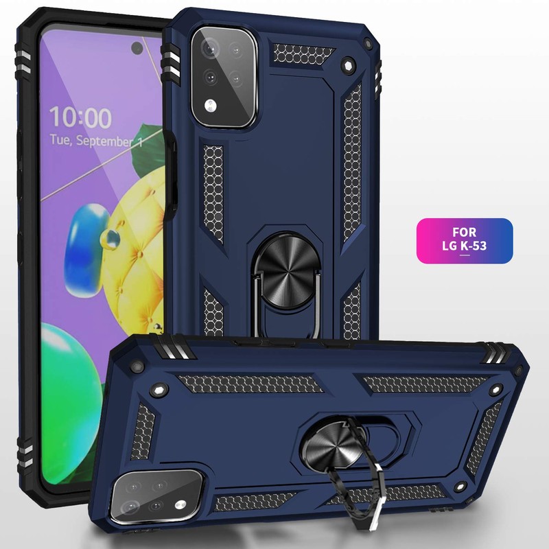 BestST Case for LG K53/LG K52 + Tempered Glass, Protective