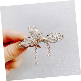 Beavorty Duckbill Hair Clip Tassel Rhinestone Hairpin Fashion Non-slip Hair Clamp for Women Occasion Accessory