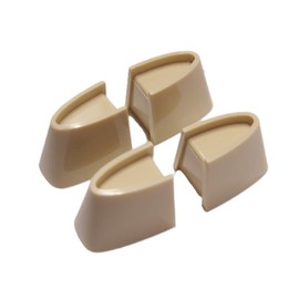 Compatible replacement two pairs (4 pcs) split knobs for Lutron Skylark dimmers & fan controls (Ivory)