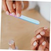 BIUDECO Professional Glass Nail Files 2 Pack Fingernail Files Cuticle