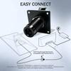 RJ45 Passthrough Wall Socket Compatible with Starlink Gen 3,CAT6 Ethernet