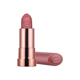 essence hydrating nude lipstick, lipstick, no. 303 DELICATE, nude, nourishing, moisturising, with oils, natural, vegan, complies with our CLEAN BEAUTY standard, without alcohol (3.5 g)