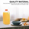MT Products 64 Oz. Empty HDPE Plastic Juice/Milk Bottles with