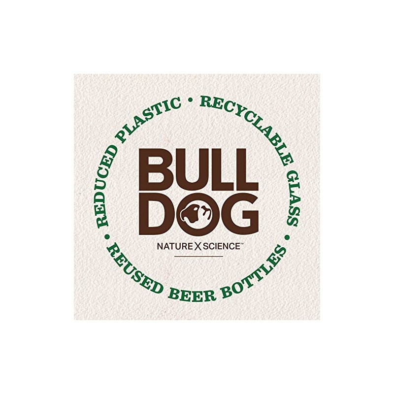 Bulldog Mens Skincare and Grooming Original Recycled Glass Handle Razor