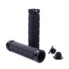 MTB trekking bike handlebar grips, screw-on grip/handle 808, black