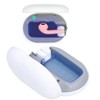 UVC Toothbrush Cleaner Box Mini Portable Travel USB Ultraviolet Cleaning