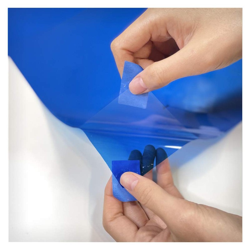 BDF CABL Decorative Window Film Transparent Color Blue - 24in