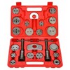 22-Piece Automotive Brake Maintenance Kit – Caliper Piston Reset Tools
