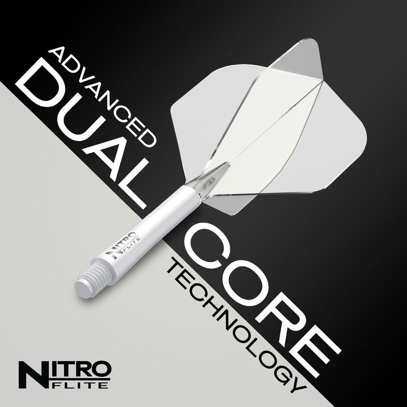 RED DRAGON Darts – Nitro Flite Integrated Flight & Shaft