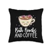 Bath Bombs and Coffee Lover Relaxing Bubble Apparel Clothing Throw