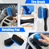 Wheel Brush Kit, Soft Drill Wheel Cleaner Brush, Tire Brush,