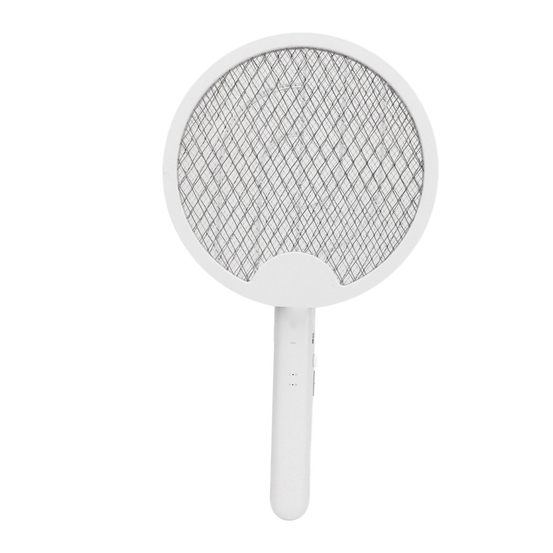 2 in 1 Electric Fly Swatter Rotatable Fly Killer Light