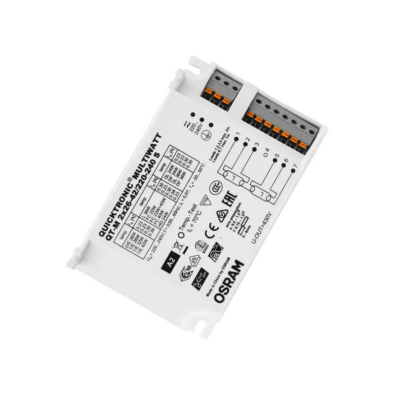 Osram Quicktronic QT-M 2x26-42 Multiwatt