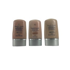 COVERGIRL 3 PACK Covergirl Fresh Look Liquid Foundation 350 Creamy Beige Vintage NOS