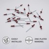 Pack of 100 Painted Blind Rivets 3.2 x 8 mm,