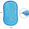 Surfela Pack of 6 Washing Up Sponge Large Cleaning Sponge