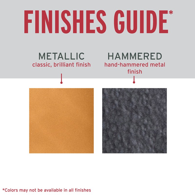 Rust-Oleum 7214502 Stops Rust Hammered Finish Paint, Quart, Gray