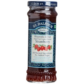St. Dalfour All Natural Fruit Spread Strawberry -- 10 oz