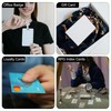 sourcing map 20pcs Blank PVC Cards Color, CR80 15Mil Plastic
