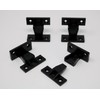 Visua Keku Push Fit Screw in Panel Furniture Connectors Bracket