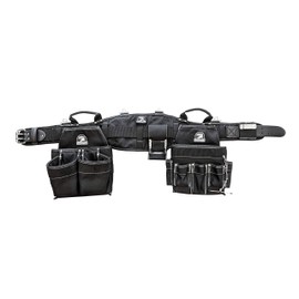 Gatorback B240 Electrician's Combo with Pro-Comfort Back Support Belt. Heavy Duty Ventilated Work Belt (Small 26-30 inches)