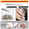 1100Pcs (11 Sizes) Micro Screw Kit Eyeglass Sunglass Repair Kit