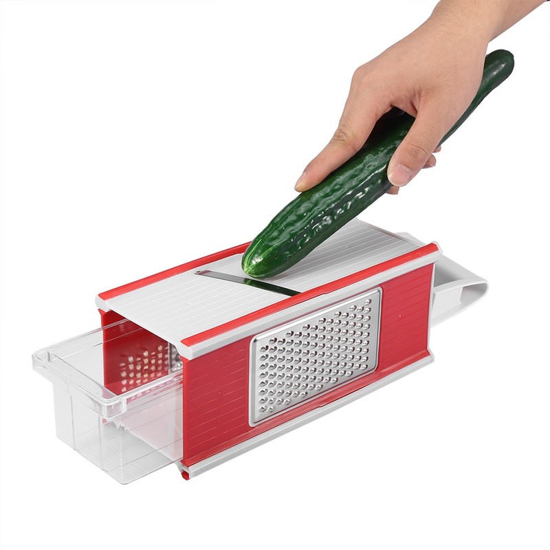 Multifunctional Grater Box Vegetables Fruits Grinder Slicing Tool Kitchen Accessories