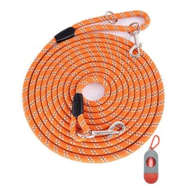 Long Dog Leash for Dog Training 10FT 16FT/30FT/50FT/100FT, Reflective Threads Rope Dog Leash, Heavy Duty Dog Lead for Large Medium Small Dogs Walking Playing, Camping, or Yard