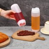 4 Pcs Refillable Squeeze Bottles 20 oz Large Condiment Squeeze