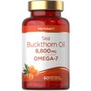 Omega 7 Sea Buckthorn Oil Capsules | 8800mg | High